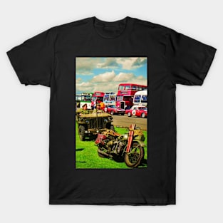 Retro vintage vehicles T-Shirt